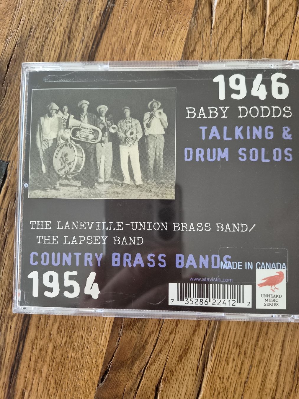 CDs: BABY DODDS TALKING AND DRUM SOLOS – Gebraucht aus Zofingen von Tinpan 2