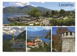 LOCARNO Schiff, Auto, Postauto, Bus