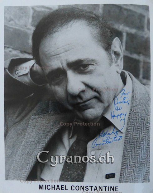 Autographes: Michael Constantine (1927-2021) Schauspieler - Autogramm – D'occasion à Dietikon par immortal-stars
