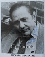 Michael Constantine (1927-2021) Schauspieler - Autogramm