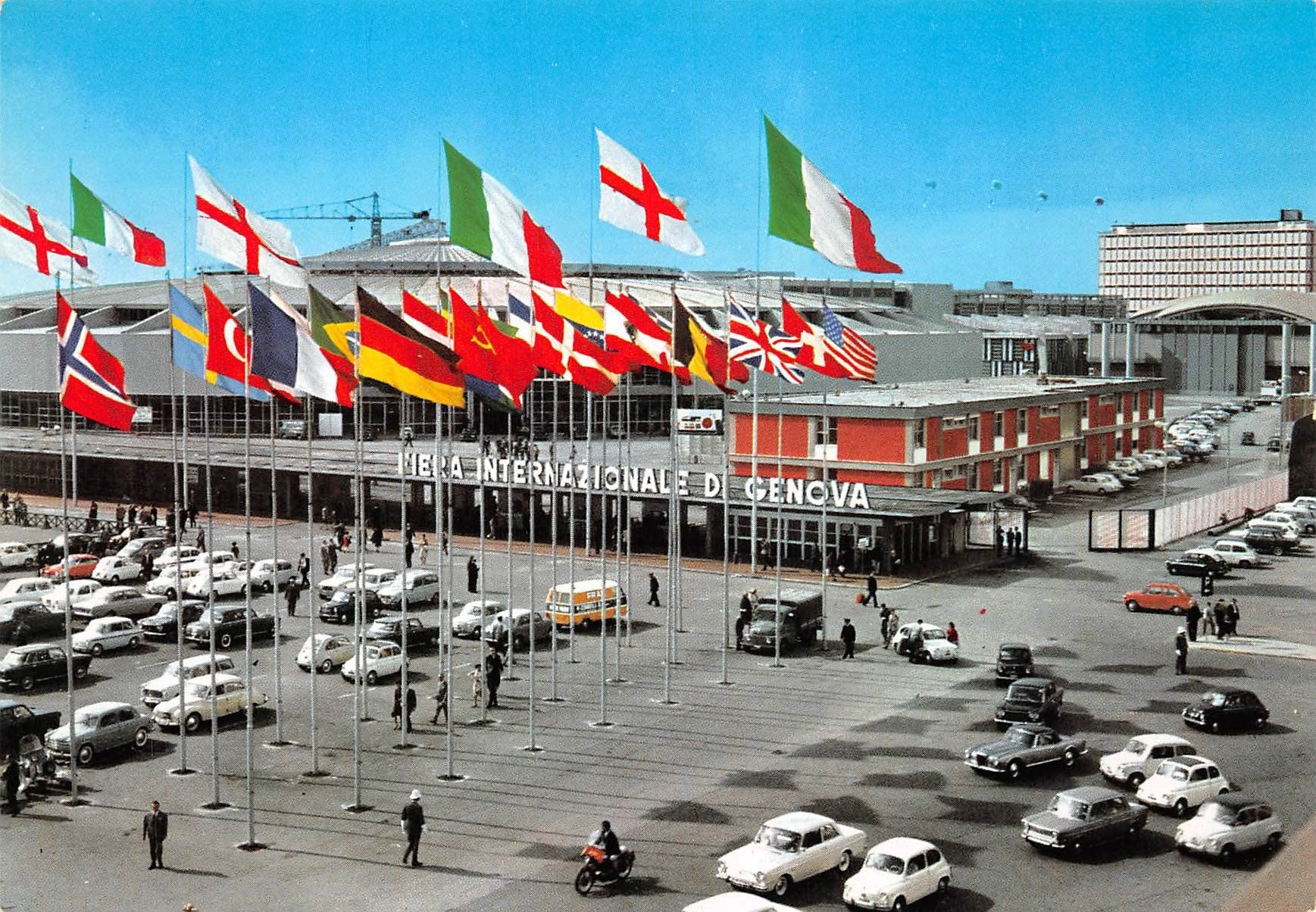 Cartoline postali: 3x Genua, Genova – Usato da Ottikon b.Kemptth. venduto da Neptun1974