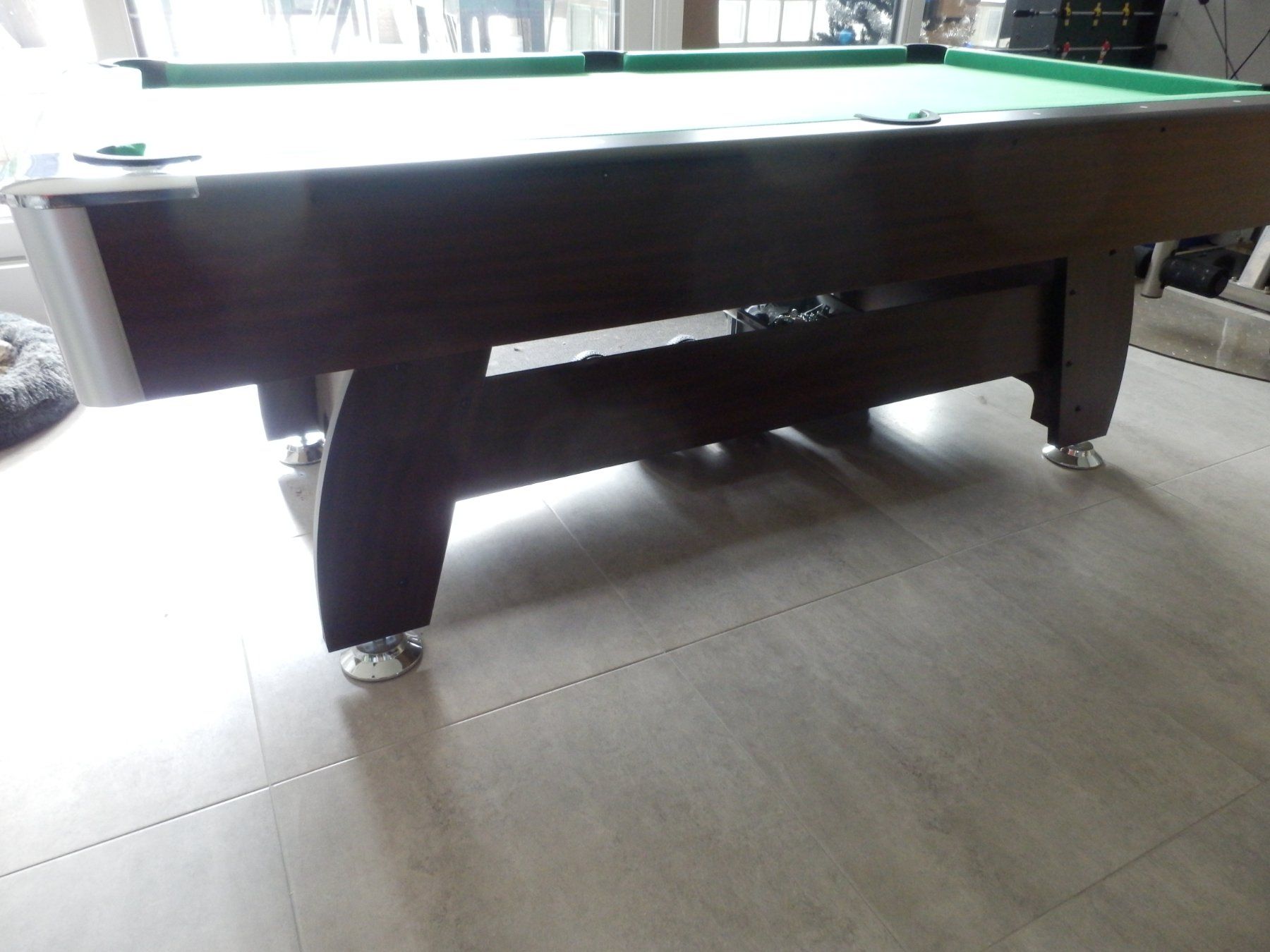 Tables de billard: `Table de billard KBL de 7 pouces comme neuf tapis vert – D'occasion à Apples par Photec18 3