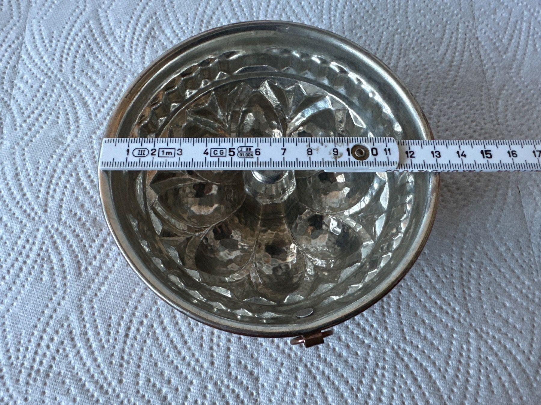 Teglie da forno: Kleine Gugelhupfe - Form aus Kupfer. – Usato da Zürich venduto da Chaeffeler 3
