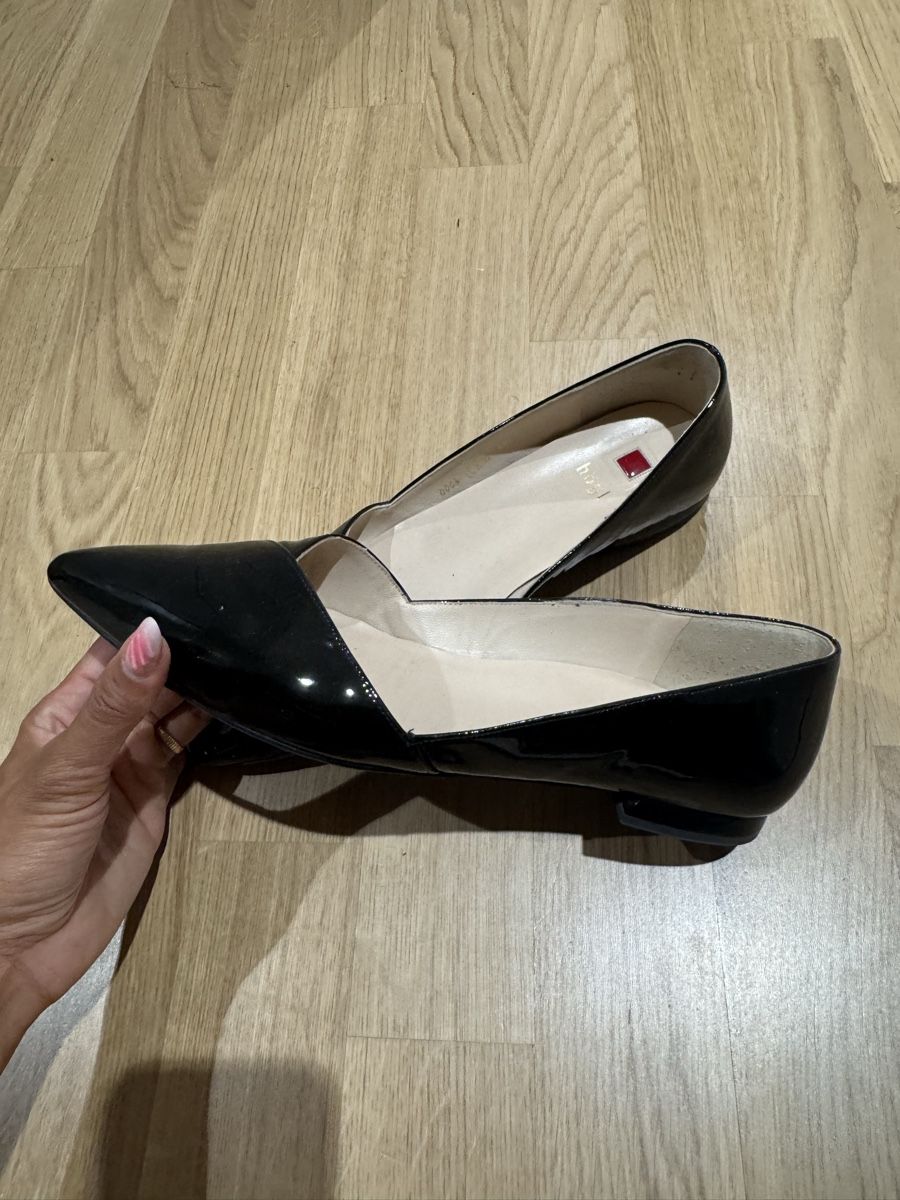 Högl Damenschuhe: Lederballerinas Högel (Lack) – Gebraucht aus Zürich von viv_q97j