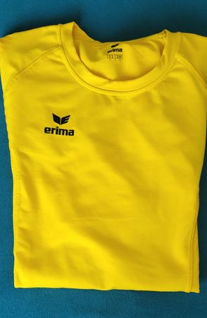 Maglia sportiva Erima gialla, taglia L - ottima!