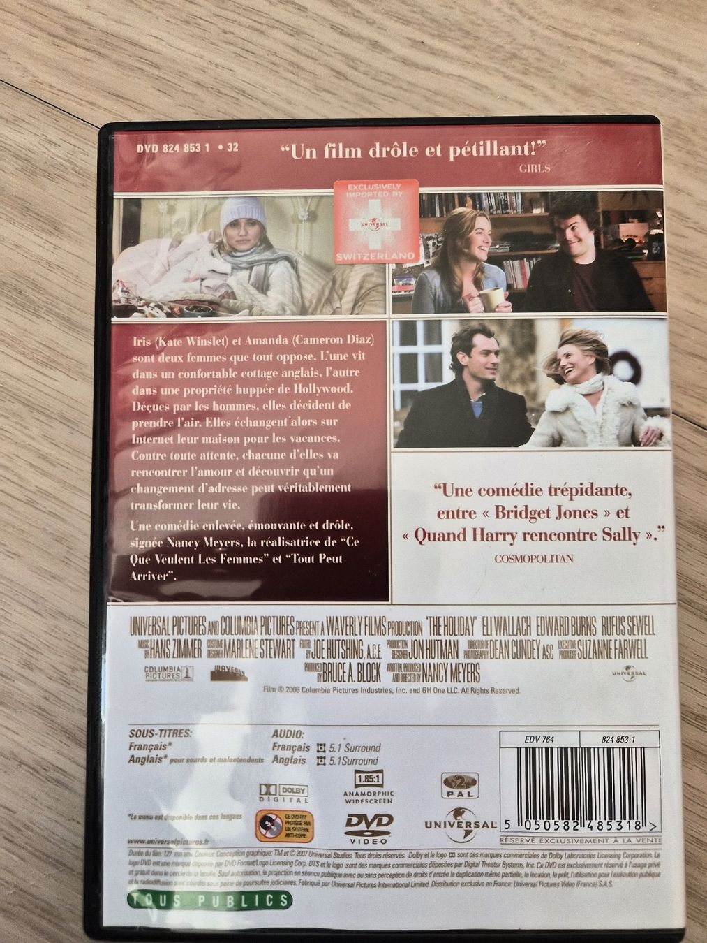 Tutti i DVDs: DVD The Holiday - Comédie Romantique – Usato da La Joux FR venduto da car_ck96 2
