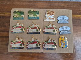 Pin Sammlung Munot Rheinfall Schaffhausen Pins Retro Sammler