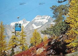 SAAS-FEE Plattjenbahn Téléphérique