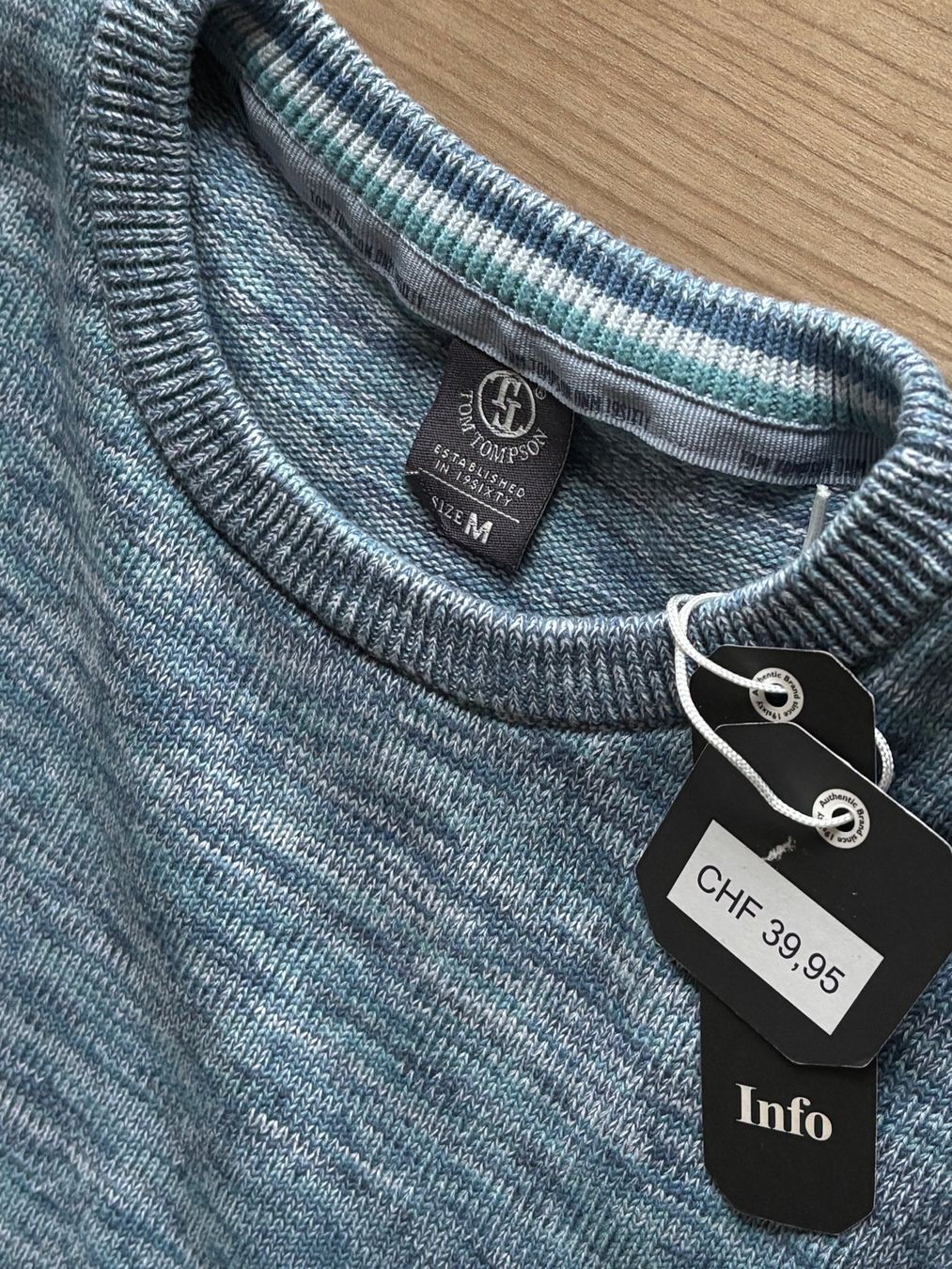 Pullover & Sweatshirts: NEU** schöner Pullover - M - Tom Tompson – Neu und originalverpackt aus Jona von Sid100 1