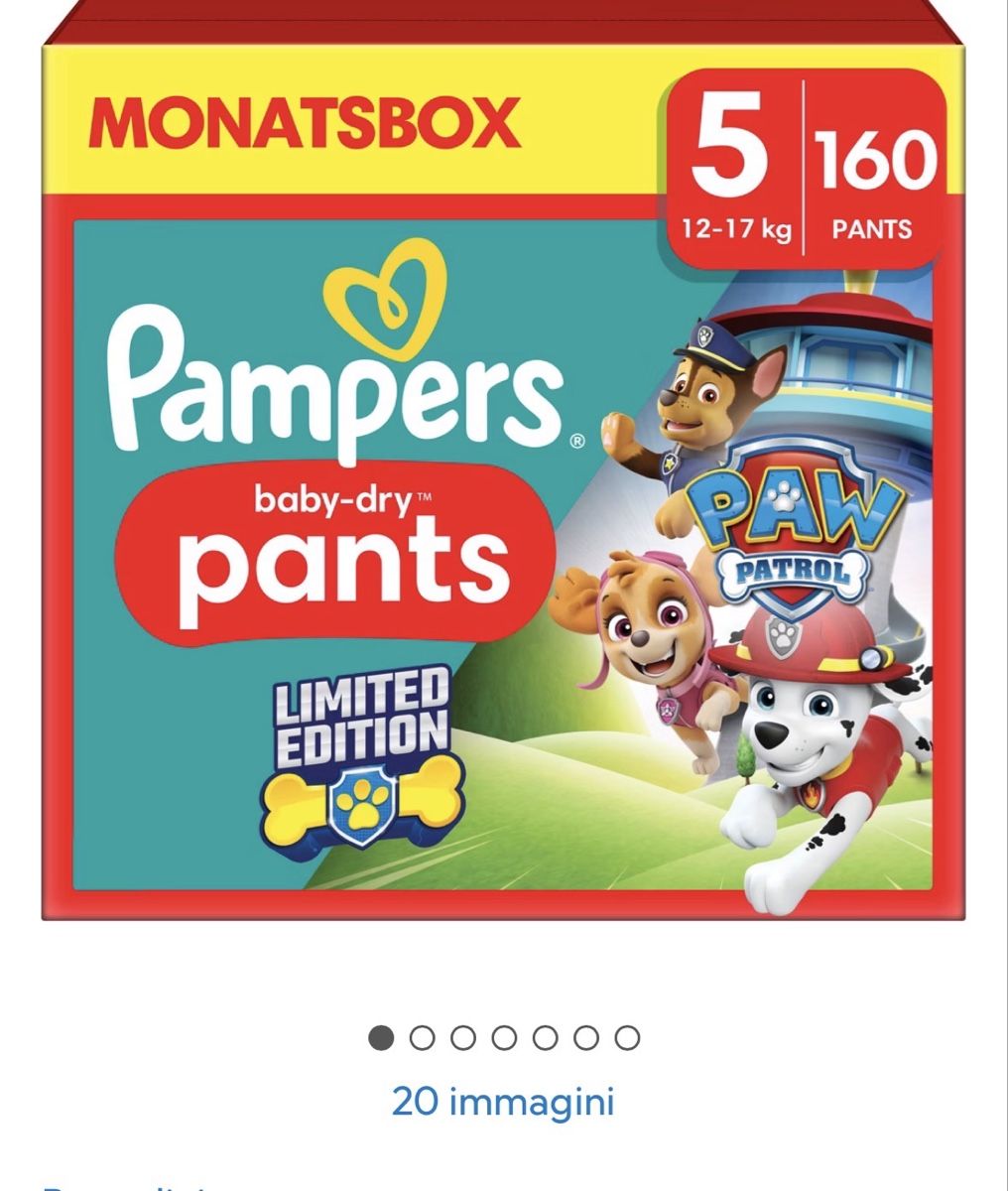 Pampers Secchi per pannolini & Pannolini: Diapers pampers Size 5 – Nuovo e nell'imballaggio originale da Zürich venduto da TheShips 2