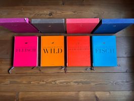 Konvolut: 4 Teubner Profi-Kochbücher