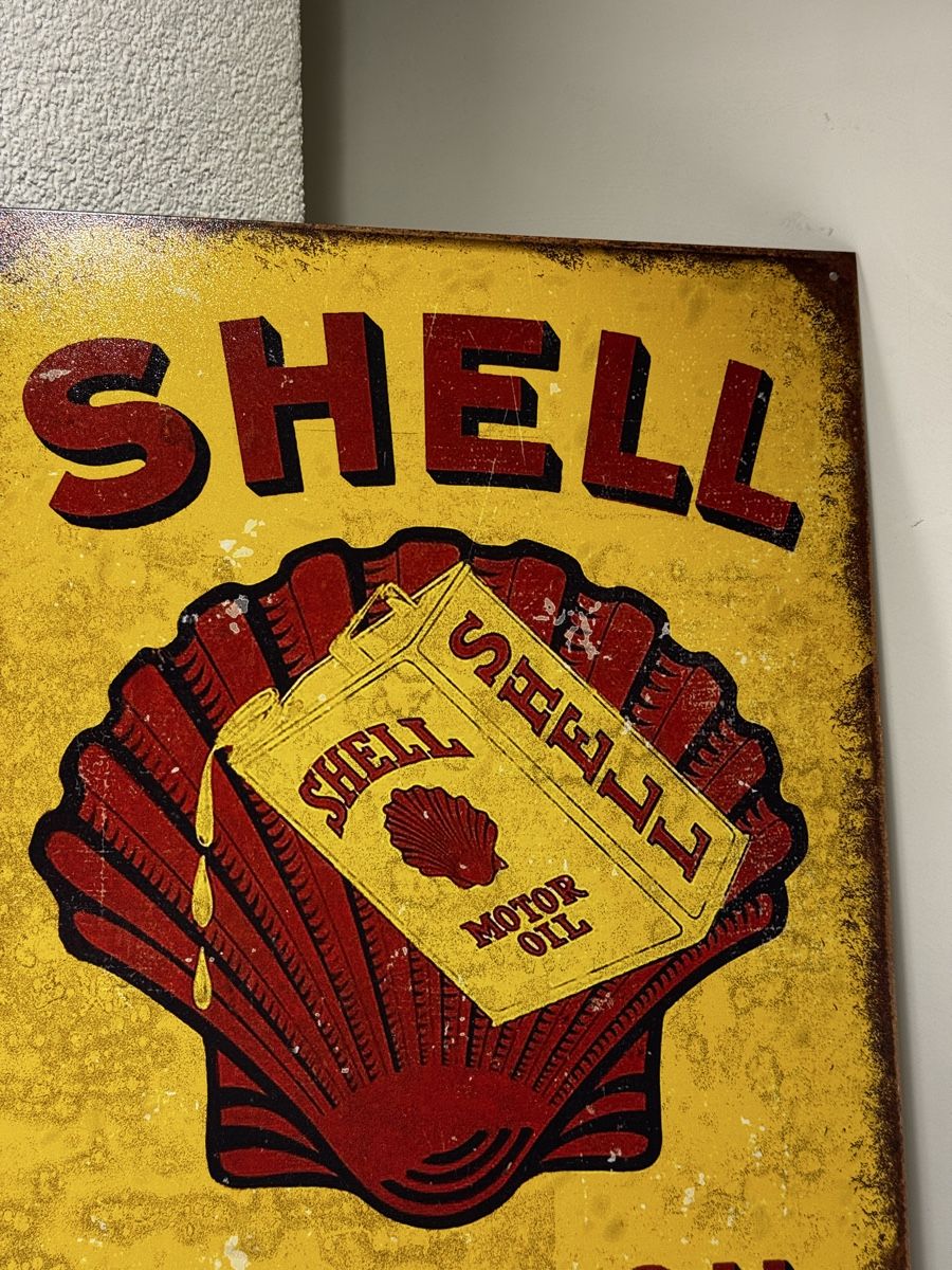 Shell Insegne: Shell Blechschilder – Nuovo (secondo la descrizione) da Stüsslingen venduto da leo_nzh6 3