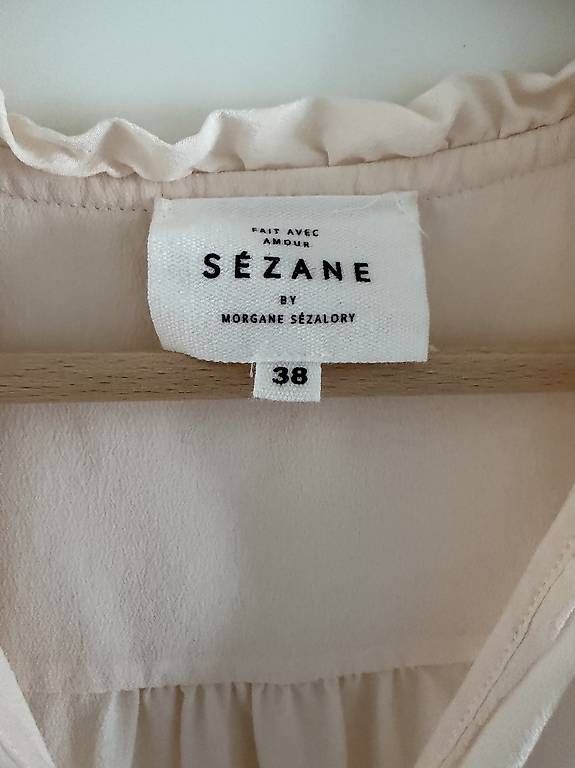 Sezane Camicette: Sézane Seidenbluse 34-36 – Nuovo (secondo la descrizione) da Sins venduto da bit_rg7j 1