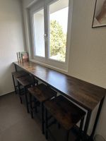 2x Bartisch mit 4 Stühlen