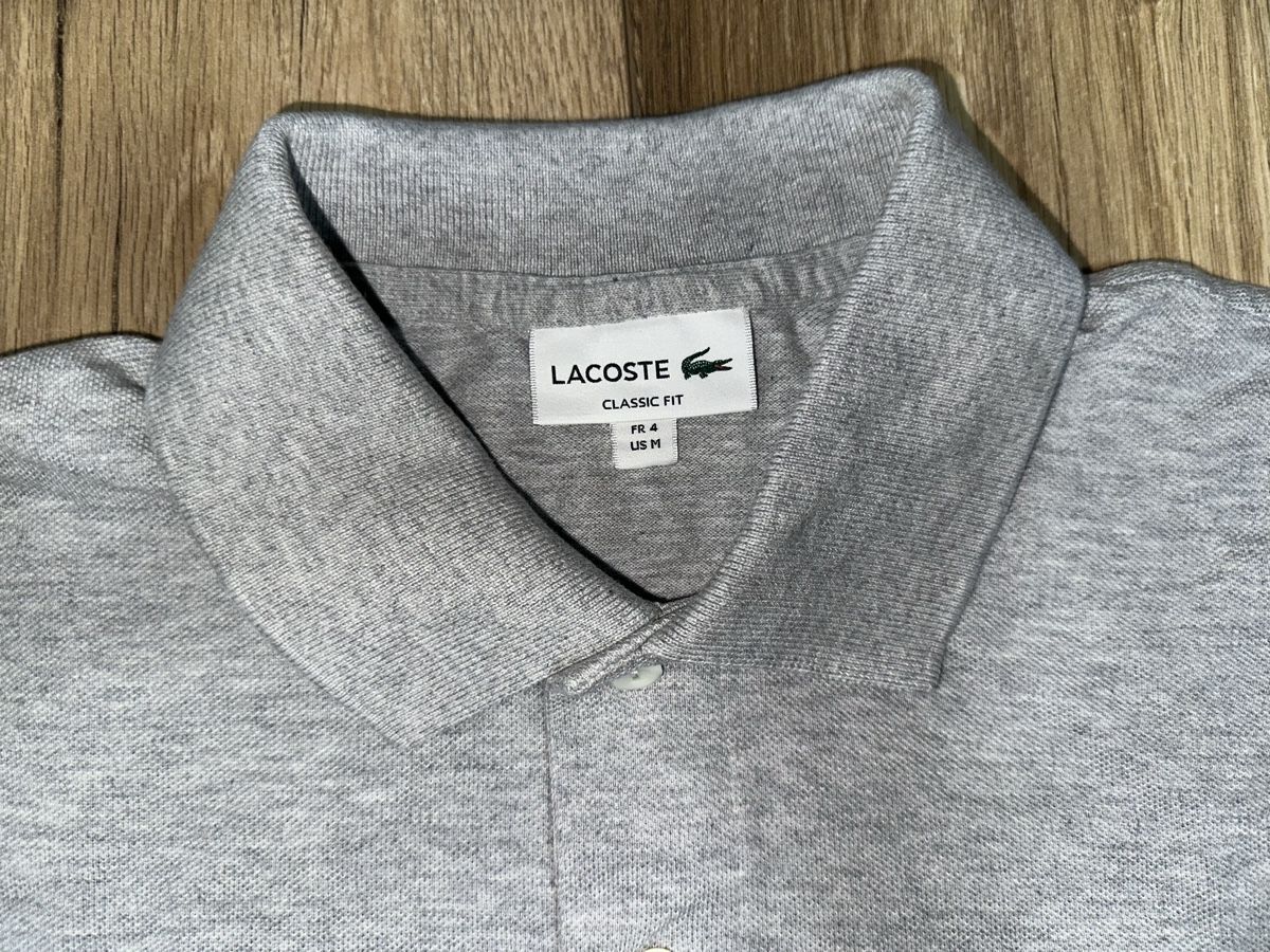 Lacoste Polo-Shirts: Lacoste Poloshirt Grau – Gebraucht aus Liebefeld von tru_cj95 1