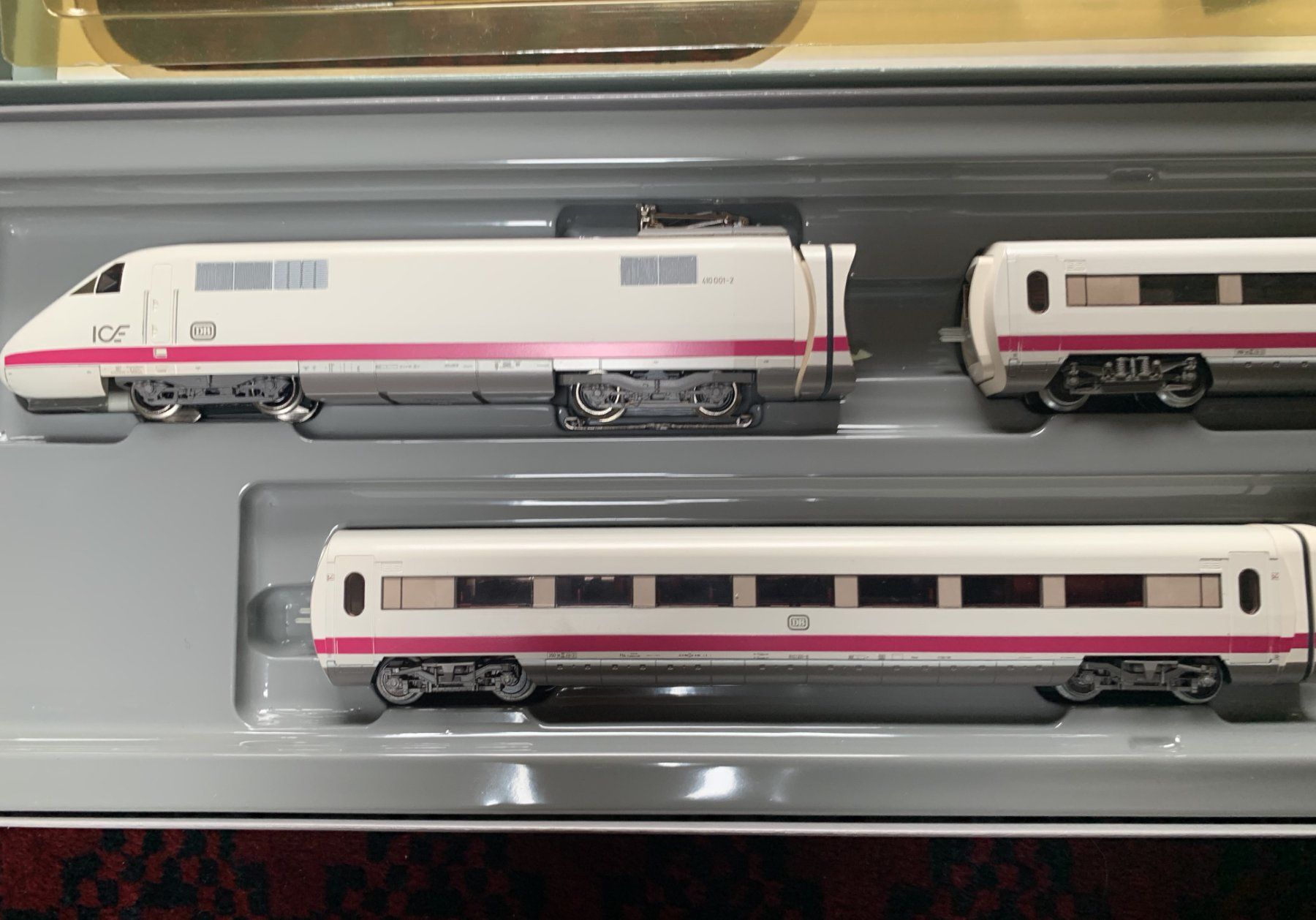 Märklin Modellini di ferrovie: Märklin HO 3671 DB ICE-Komposition – Usato da Volketswil venduto da zwitsch33 3