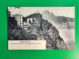 Bürgenstock - Blick auf die Hotels