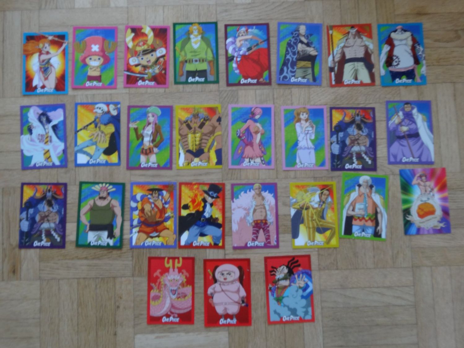 Panini Carte collezionabili: Lot 27x    ONE PIECE    PANINI    Pas de doublons – Usato da Romanel-sur-Lausanne venduto da Swift13