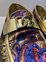 Dolce&Gabbana Slipper D&G Gr. 44 Gold Muster, Top Zustand