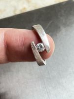 Silberring matt- Glanz white (51)
