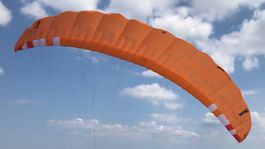 Dudek Run&Fly Gleitschirm Orange Grösse 16 wenig gebraucht