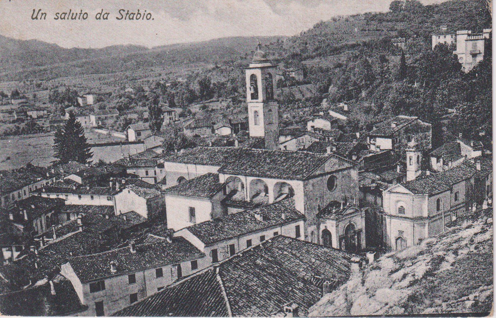 Cartoline postali: AK Stabio, il nucleo 1924 – Usato da Riva San Vitale venduto da MAR-NAPO