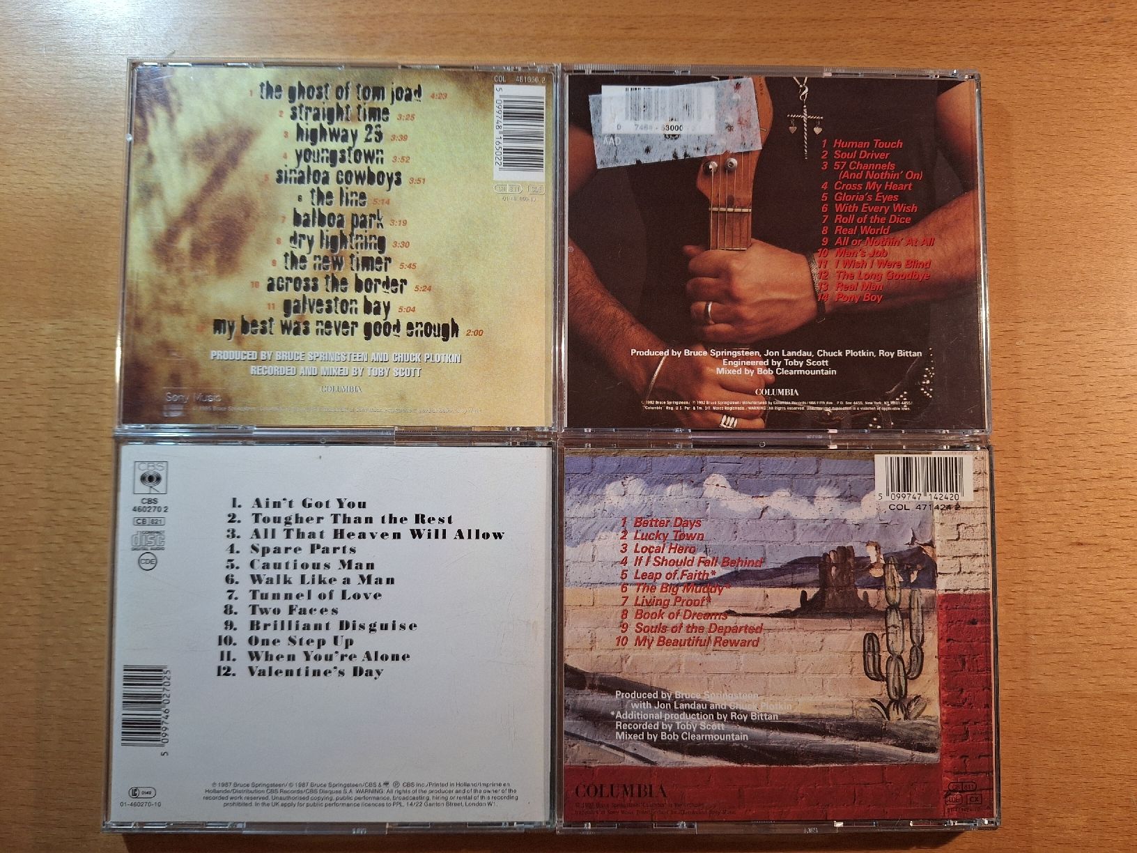 CDs: 4 CD Bruce Springsteen d'occasion – Gebraucht aus Genolier von Antoine30 1