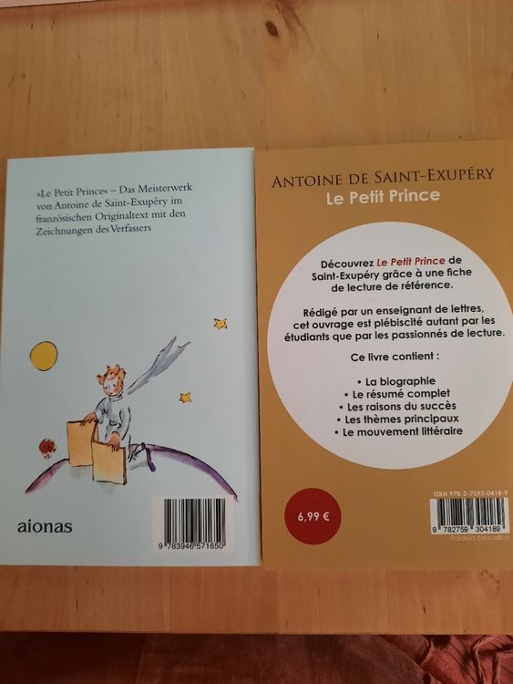 Le Petit Prince D' Antoine De Saint-Exupéry | Kaufen Auf Ricardo