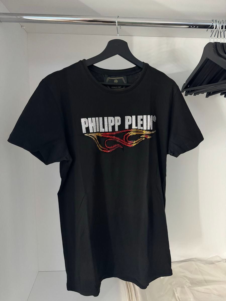 Philipp Plein T-shirt: Exclusive TOP Originale Philipp Plein T'Shirt, Gr. L – Usato da Rothenburg venduto da Bleonhard