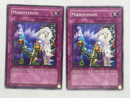 2x Mikrostrahl [Fallenkarte] 1. Auflage AST-DE047