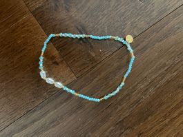 Hübsches Armband  mit Süsswasserperlen, Sommer-Look!