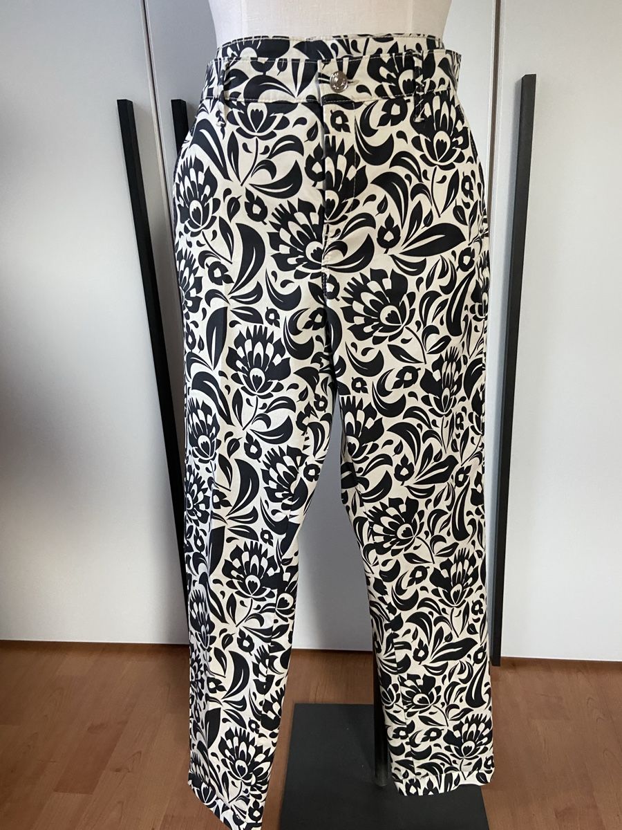 Pantaloni: MAC Hose, schwarz/weiss gemustert,Gr. 36 – Nuovo (secondo la descrizione) da Sargans venduto da Ajom_3