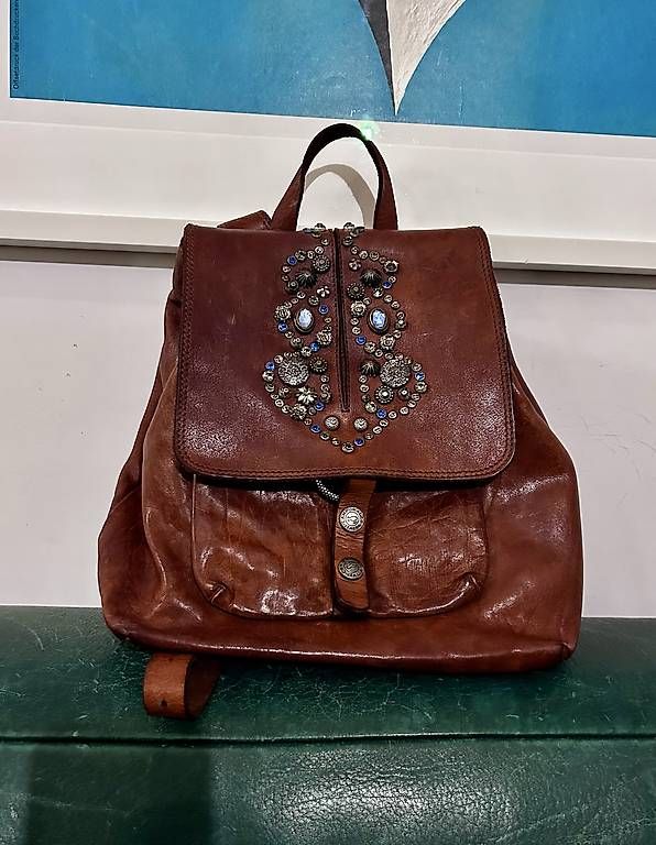 Campomaggi Rucksäcke: campomaggi rucksack mit nieten – Gebraucht aus flims dorf von schmetterling61281 2