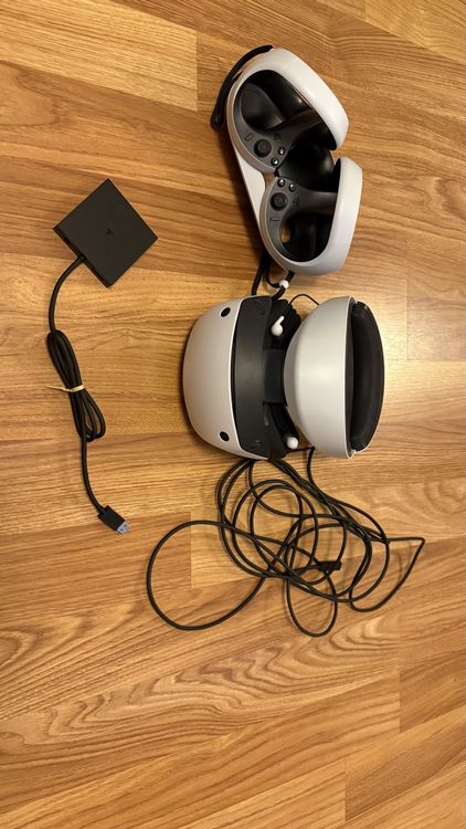 PS VR2 with controller charging station and PC adapter (Neu (gemäss ...