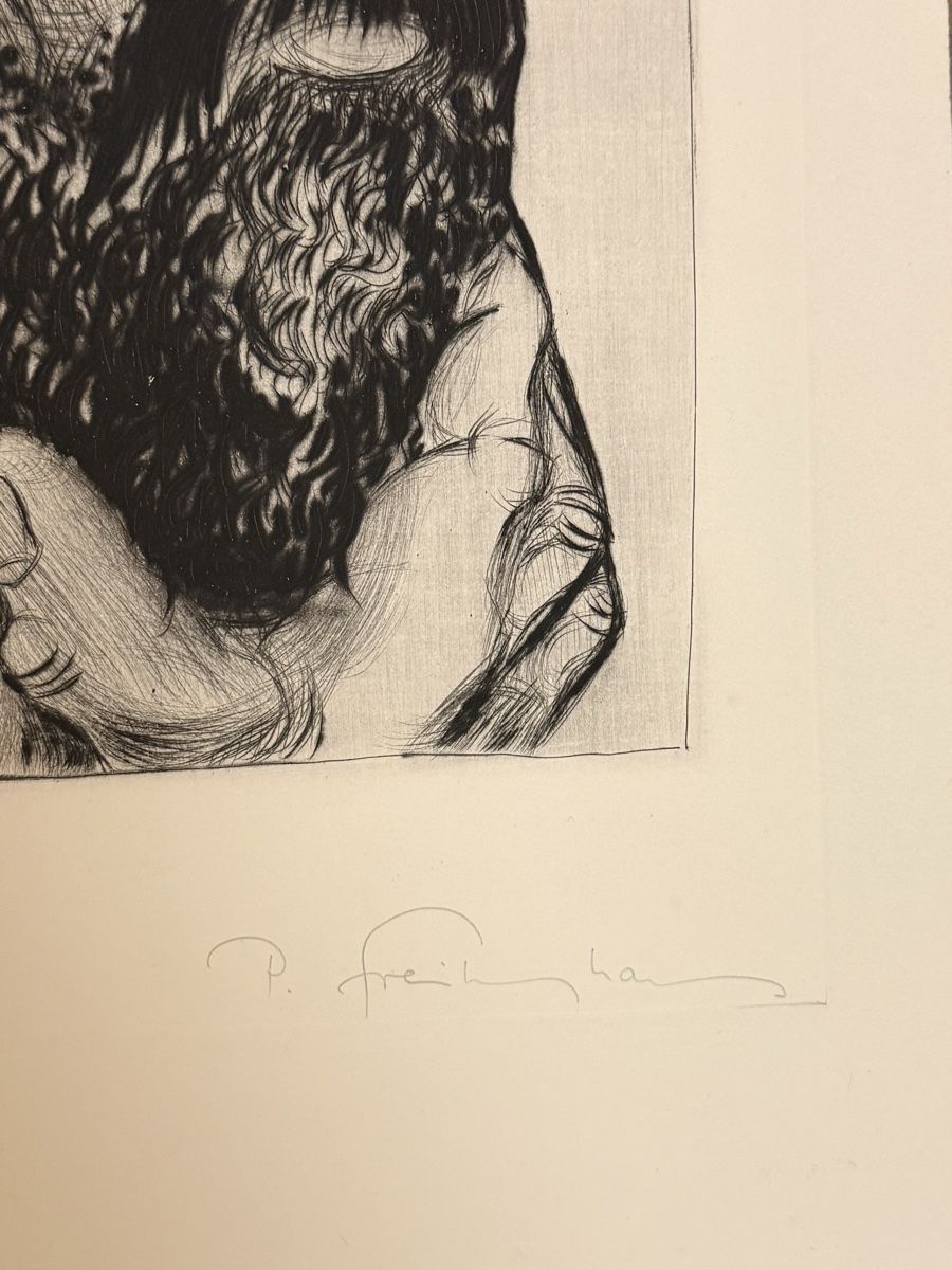 Gemälde: Paul Freiburghaus 8.7.1932 BERN - Radierung – Gebraucht aus Solothurn von NUVICO 2