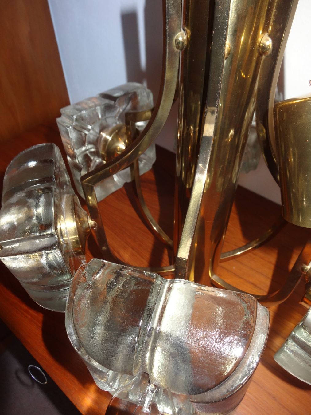 Lampadari & plafoniere: Hängeleuchte Messing-Glas – Usato da Wil SG venduto da Pin05 1