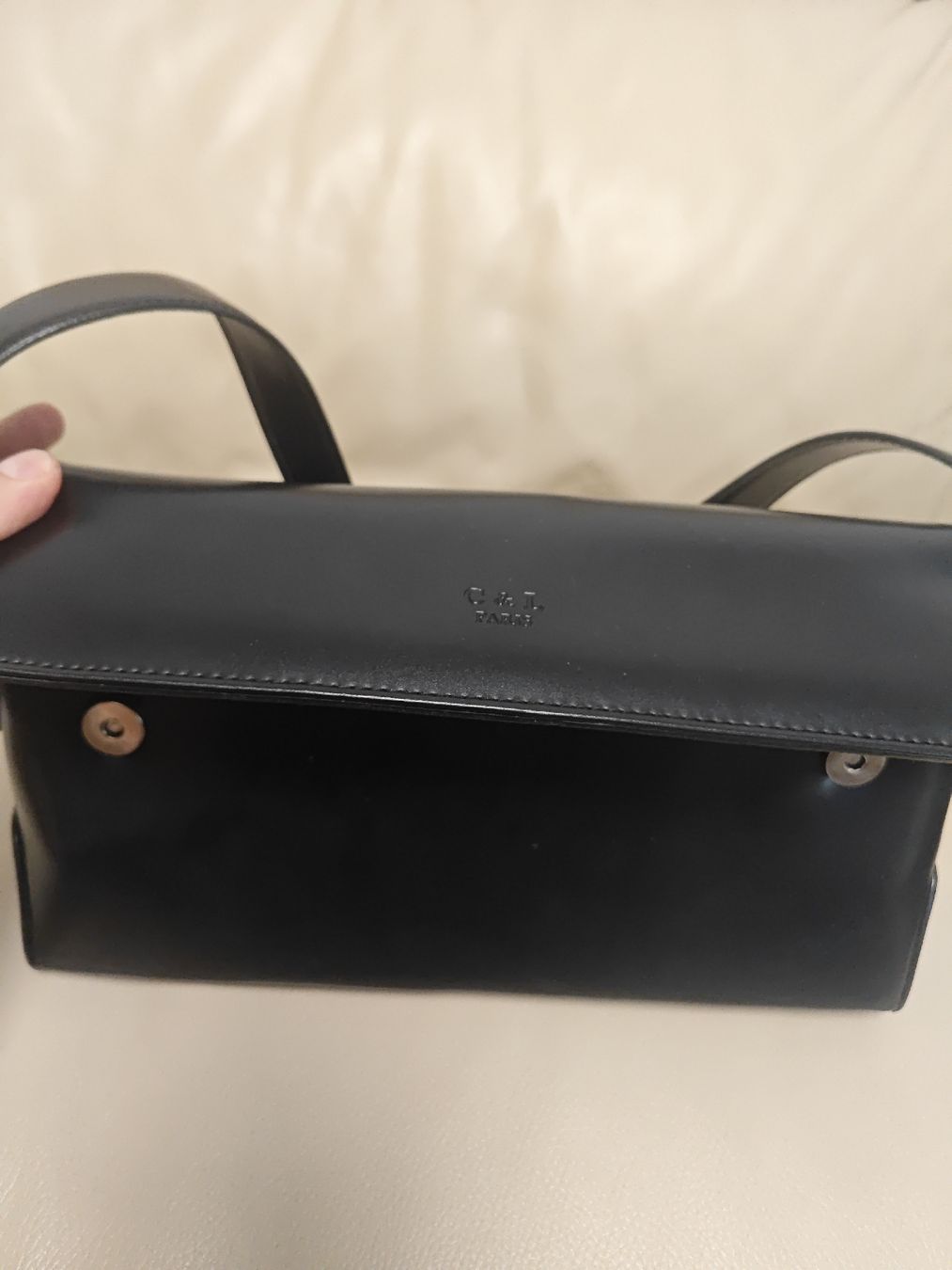 Borse da donna: C&L Paris Handtasche schwarz – Usato da Zürich venduto da pamiciri 2