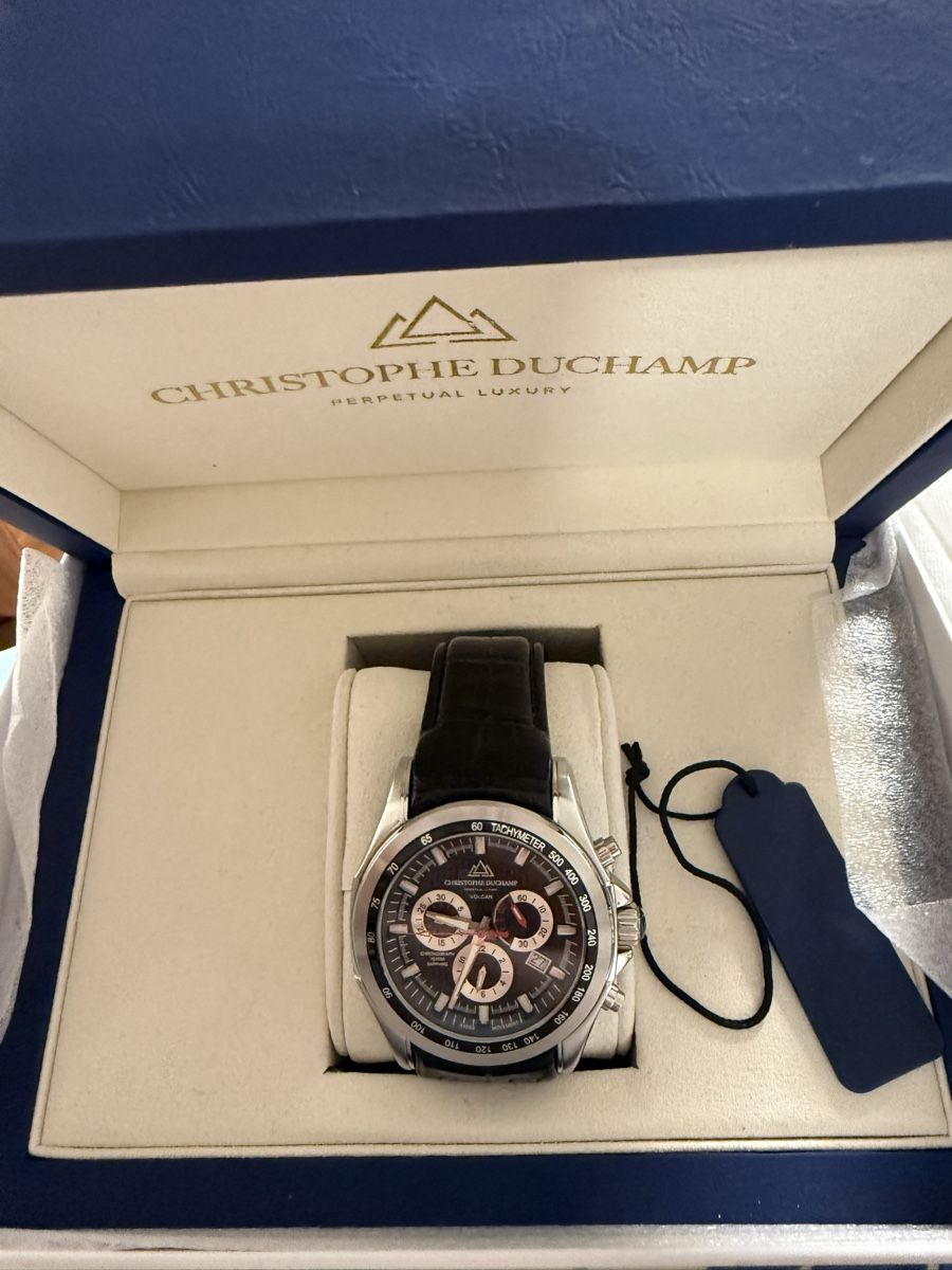 Uhren: Herren Uhr CHRISTOPHE DUCHAMP – Neu und originalverpackt aus Schiers von ok3232