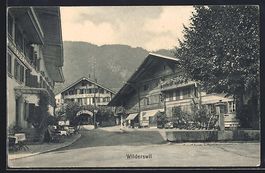 Wilderswil, Hotel-Pension Baeren, Restau