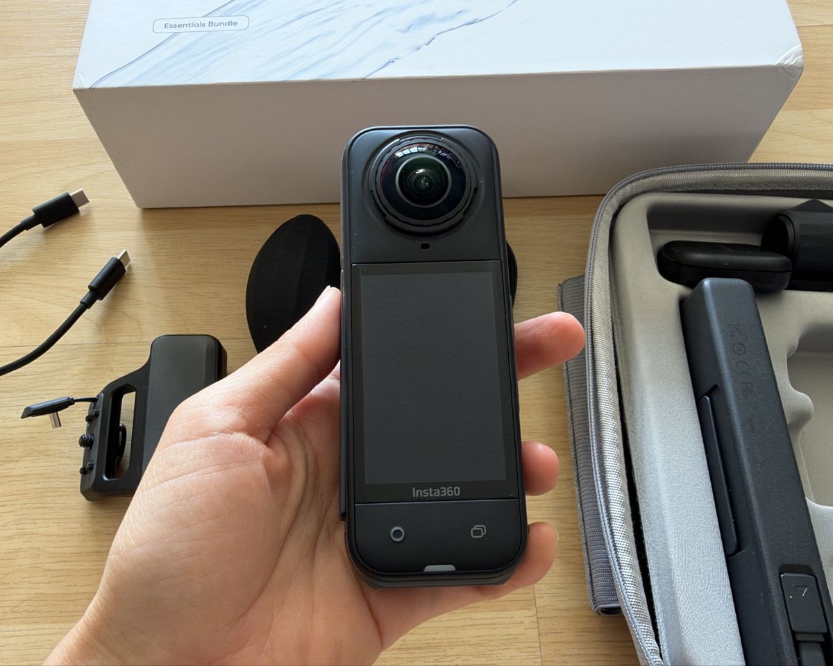 Insta360 Action Cam: Insta 360 X5, Action cam – Neu (gemäss Beschreibung) aus Uzwil von tri_5nw8