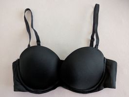 H&M BH schwarz gepolstert Grösse 75B wie neu