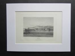 MEILEN STICH MIT PASSEPARTOUT