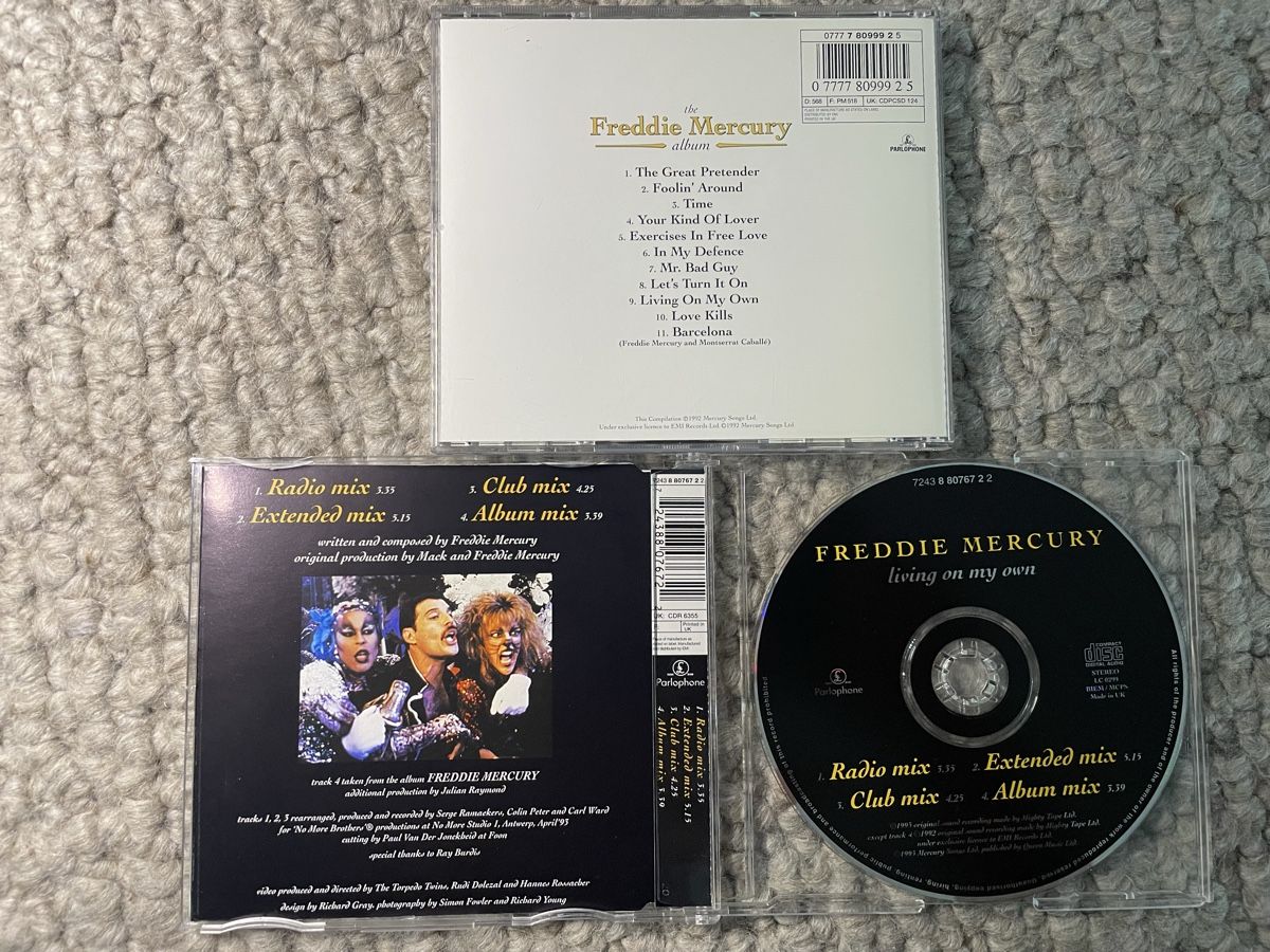 CD: 2x Freddie Mercury  – Nuovo (secondo la descrizione) da Reinach AG venduto da trigger7811 1