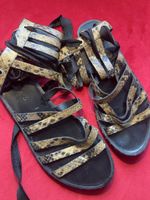 Iro Sandalen, Schlangenmuster, Gr. 37 - Top Zustand!