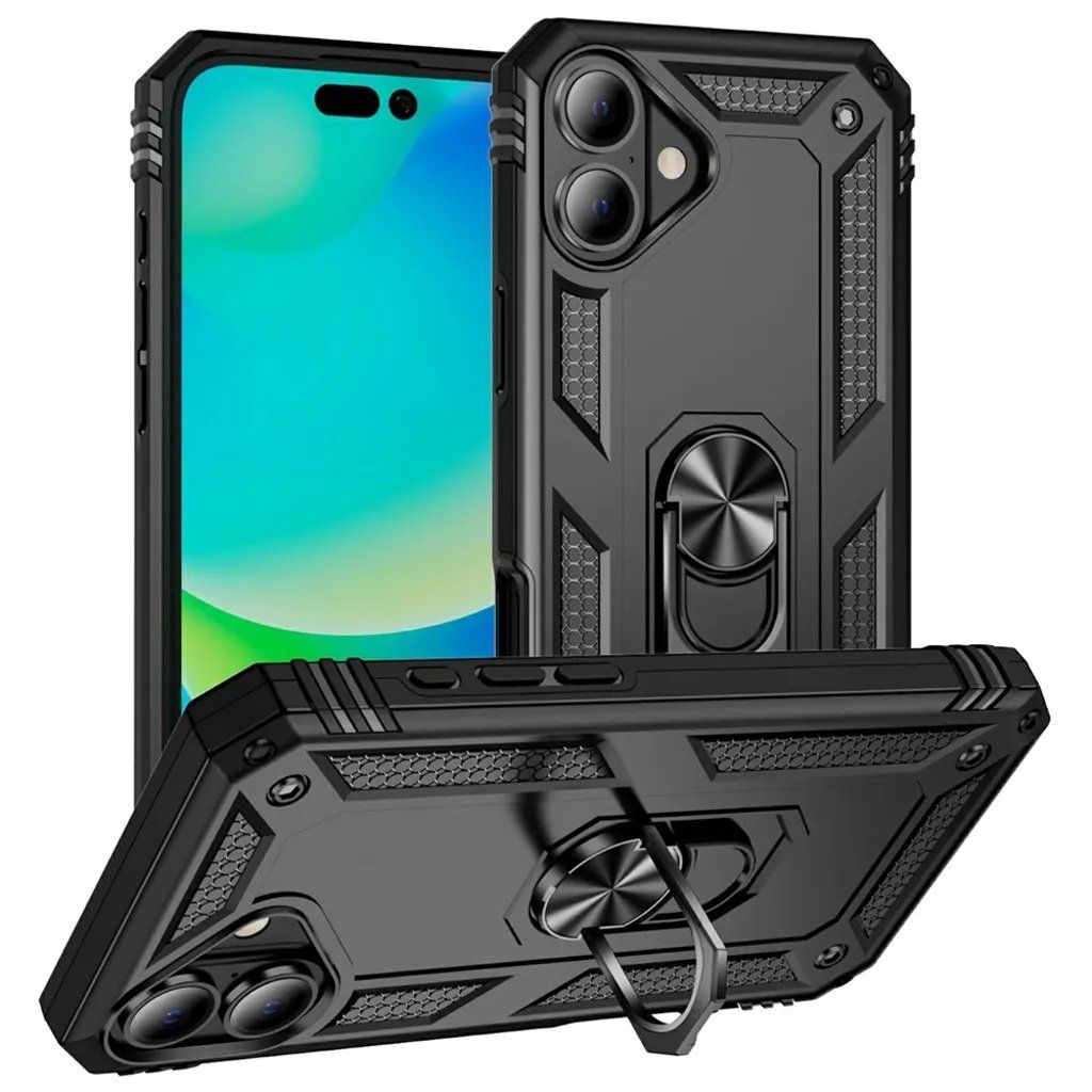 Cover & Protezioni schermo: iPhone 17 Hülle Etui Ring Case Magnet Cover Tasche Coque – Nuovo e nell'imballaggio originale da Volketswil venduto da coverandmore 3