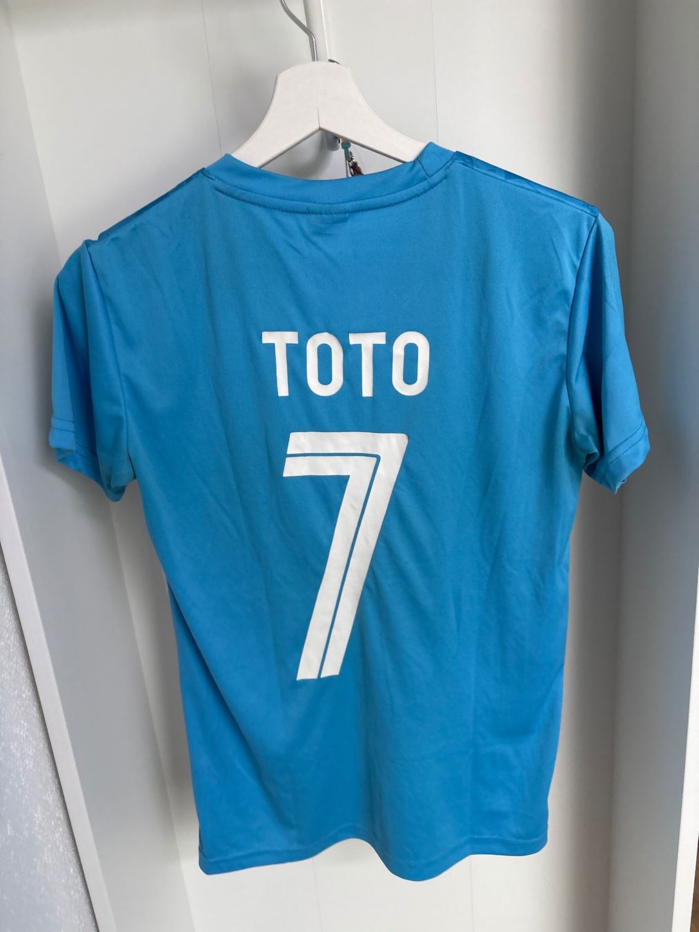 Canottiere & Pantaloni: Maillot Jul  toto bleu – Usato da Nidau venduto da hel_vwr6 1