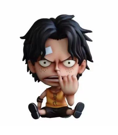 Figuren: One Piece Figur Ace Kind sitzend – Neu (gemäss Beschreibung) aus Hohentannen von TeamMagma