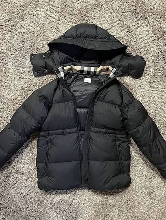 Burberry Daunenjacke schwarz