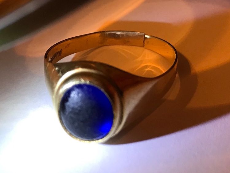 Ringe: Alimbas bague chevalière or 14 carats – Gebraucht aus Grimisuat von eliseba88
