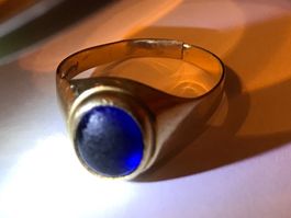 Alimbas bague chevalière or 14 carats